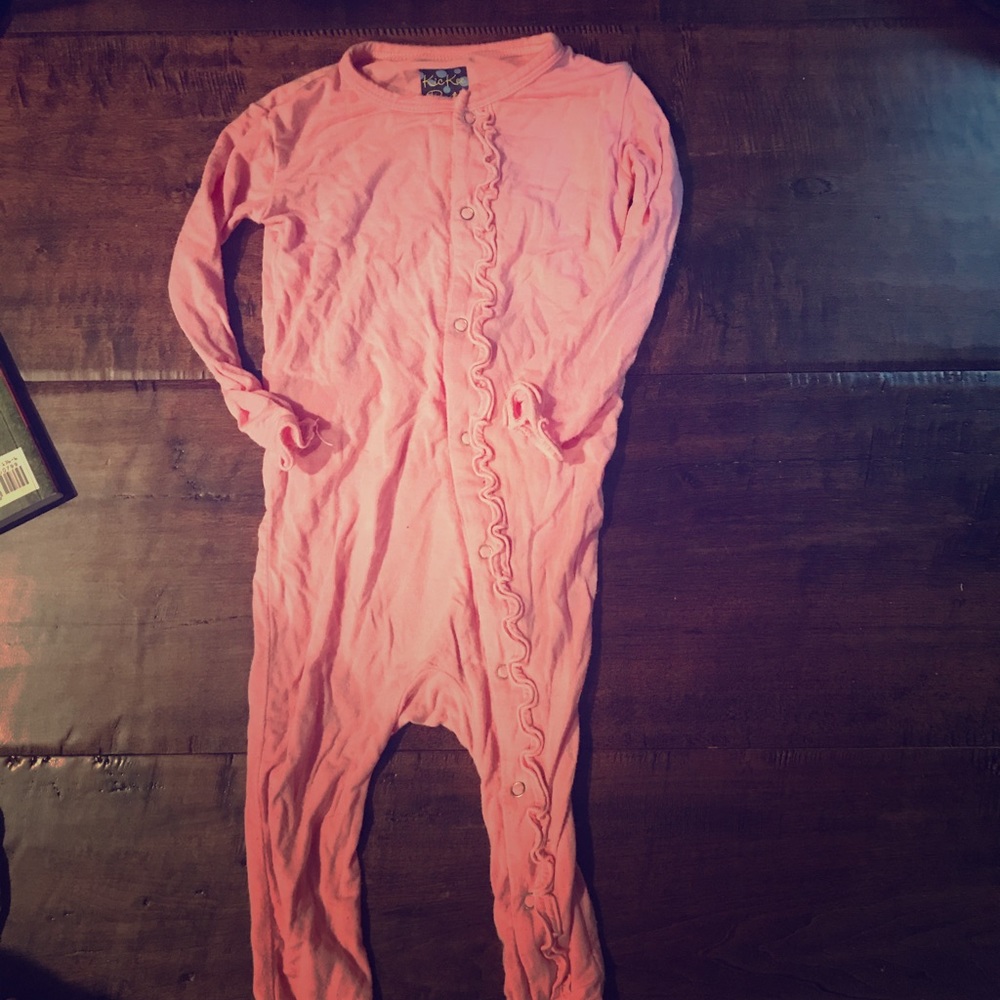 Kicker pants lotus pink coverall 6-12